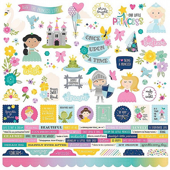 ������ ����� ���� - Little Princess Combo Sticker