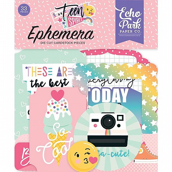 ��� ������ ��������� - Teen Spirit Girl Ephemera - Echo Park *