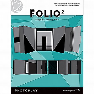 Photo Play Paper - Maker's Series Collection - Creation Bases - Folio2 - 6 x 8 - Black Photo Play Paper - Maker's Series Collection - Creation Bases - Folio2 - 6 x 8 - Black