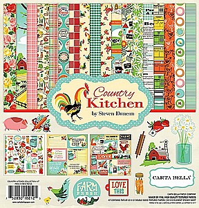 מארז קארדסטוק Country Kitchen Collection מארז קארדסטוק Country Kitchen Collection