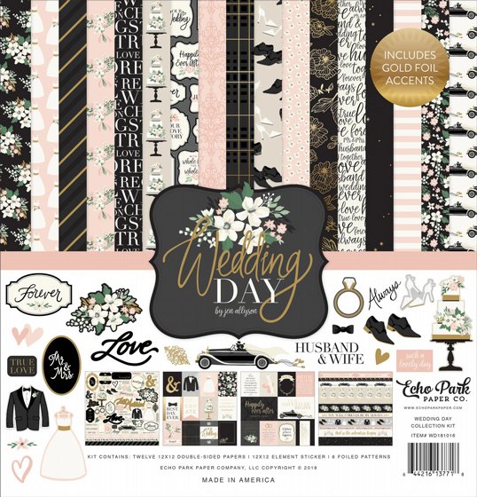 �� ������ - Echo Park - Just Married Collection - 12 x 12 Collection Kit