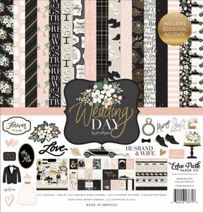 רק התחתנו - Echo Park - Just Married Collection - 12 x 12 Collection Kit רק התחתנו - Echo Park - Just Married Collection - 12 x 12 Collection Kit