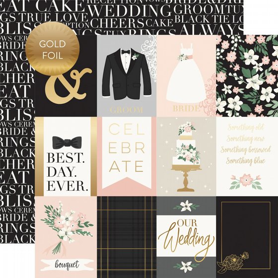 ��� ����� - Echo Park - Wedding Day Collection Kit- 12 x 12 Collection Kit