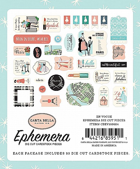 EN VOGUE EPHEMERA